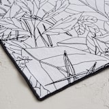 "Fallen Leaves" - Placemats in Silk by Catilustre - Detail