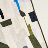 "Paper Tapestry" - Placemats in Day by Sumak Studio - Detail