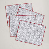 "Roast Chicken" - Placemats in Paper by Elliot Stokes - Placemats, Set of 4