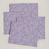 "Morning in the garden" - Placemats in Peony by Magdalena Kucova - Placemats, Set of 4