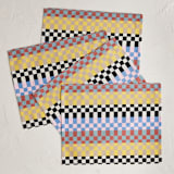 "Checkered" - Placemats in Modern by Baumbirdy - Placemats, Set of 4