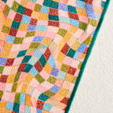 "Good Things Take Time" - Placemats in Vibrant by Kimberly Young - Detail