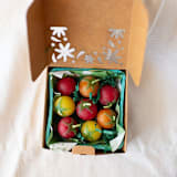 "Cherry Tomato Beeswax Birthday Candles" - Party Candles in multicolorassorted-colors by Happy Organics