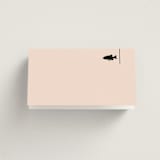 "NoHo" - Place Cards - Fish in Champagne by Hudson meet Rose - Blank front