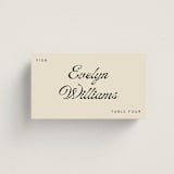 "Vintage" - Place Cards - Fish in Cream by Stacy Maalouf - Front