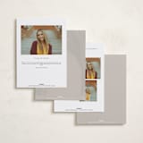 "Party Time" - Graduation Party Invitations in Paper by Yuliya Evseeva - Back of Card Options