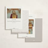 "Polaroid Party" - Graduation Party Invitations in Cotton by Robert and Stella - Back of Card Options