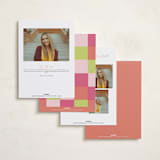 "colors" - Graduation Party Invitations in Tropical by Itsy Belle Studio - Back of Card Options