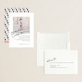 "Modern Celebration" - Graduation Party Invitations in Cloud by Jenna Holcomb - Assembled