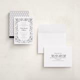 "Hand-drawn Grad Frame" - Graduation Party Invitations in Ink by Darryl Don Doctor - Assembled