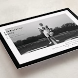 "Naruna" - Graduation Party Invitations in Chalk by Deynaaz Daraei - Detail