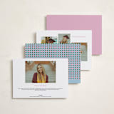 "Capped" - Graduation Party Invitations in Roses by Inkblot Design - Back of Card Options
