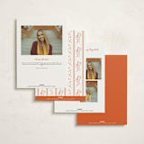 "Western" - Graduation Party Invitations in Bronco by Claudia Orengo - Back of Card Options