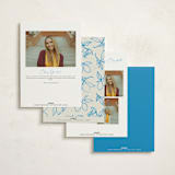"Mediterraneo" - Graduation Party Invitations in Ocean by Pati Cascino - Back of Card Options