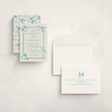 "Mediterraneo" - Graduation Party Invitations in Ocean by Pati Cascino - Assembled