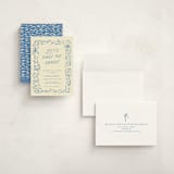 "On the Coast" - Graduation Party Invitations in Sea by Pati Cascino - Assembled