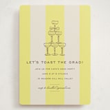"Campania" - Graduation Party Invitations in Limone by Megan Davis - Front