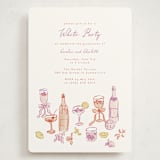 "cocktails and laughter" - Graduation Party Invitations in Orchid by Cass Loh - Front
