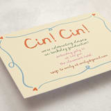 "Cin cin" - Graduation Party Invitations in Verona by Stephanie Heinrich Godbout - Detail