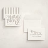 "Marker" - Graduation Party Invitations in Ink by Tamara Hilje - Assembled