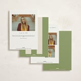 "degree" - Graduation Party Invitations in Sky by Owl and Toad - Back of Card Options