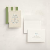 "degree" - Graduation Party Invitations in Sky by Owl and Toad - Assembled