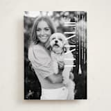 "Colonnade" - Graduation Announcements in Swan by Owl and Toad - Front