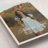 "Fluid" - Graduation Announcements in Sand by Megan Cash - Detail