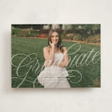 "Savannah Script" - Graduation Announcements in Pearl by Paper Raven Co. - Front