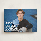 "The Graduate" - Graduation Announcements in Cloud by Maria Alou - Front