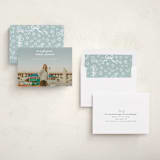 "Handwritten Stack" - Graduation Announcements in Snow by Stephanie Heinrich Godbout - Assembled