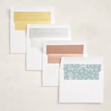 "Handwritten Stack" - Graduation Announcements in Snow by Stephanie Heinrich Godbout - Envelope Liner Options