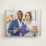 "Grad Duo" - Graduation Announcements in Sky by Ana Sharpe - Front