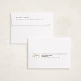 "In Vogue" - Graduation Announcements in Sunshine by Robert and Stella - FREE Recipient Addressing