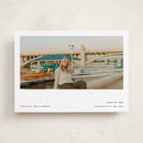 "Typewritten" - Graduation Announcements in Ink by Blustery August - Front