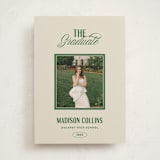 "The Headliner" - Graduation Announcements in Butter by Erin L. Wilson - Front