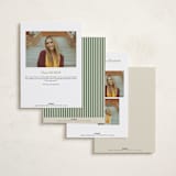 "The Headliner" - Graduation Announcements in Butter by Erin L. Wilson - Back of Card Options