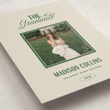 "The Headliner" - Graduation Announcements in Butter by Erin L. Wilson - Detail