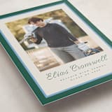 "Duo Colors" - Graduation Announcements in Forest by Pati Cascino - Detail