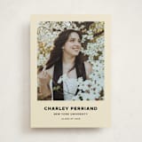 "Ludlow" - Graduation Announcements in Cream by Megan Davis - Front