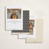 "Ludlow" - Graduation Announcements in Cream by Megan Davis - Back of Card Options