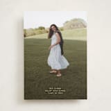 "titled" - Graduation Announcements in Cream by JoAnn Jinks - Front
