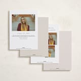 "titled" - Graduation Announcements in Cream by JoAnn Jinks - Back of Card Options