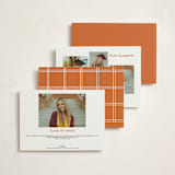 "Campus" - Graduation Announcements in Burnt Orange by Megan Davis - Back of Card Options