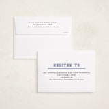 "Letterman" - Graduation Announcements in Royal by Stacey Meacham - FREE Recipient Addressing