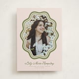 "Scalloped" - Graduation Announcements in Matcha by Melanie Kosuge - Front