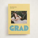 "Bold Baddie" - Graduation Announcements in Legal Pad by Claire - Front