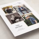 "Seventeen" - Graduation Announcements in Cloud by Jennifer Wick - Detail