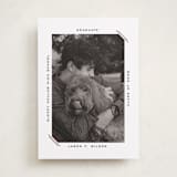 "Color Stripes" - Graduation Announcements in Coal by Claudia Orengo - Front