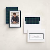 "Preppy plaid" - Graduation Announcements in Academy by Lea Delaveris - Assembled